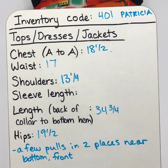 Libra Bright Orange and black abstract geometric print sleeveless midi dress Med - Picture 13 of 14